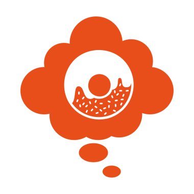 lezzetli lokma tatlı izole