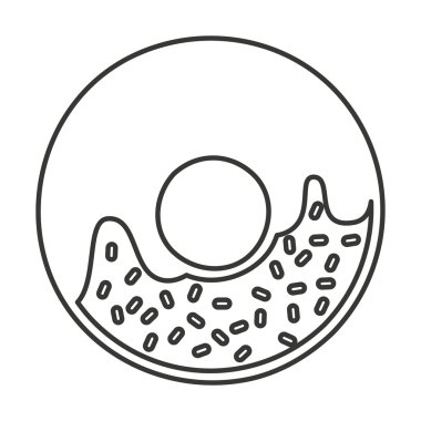 lezzetli lokma tatlı izole