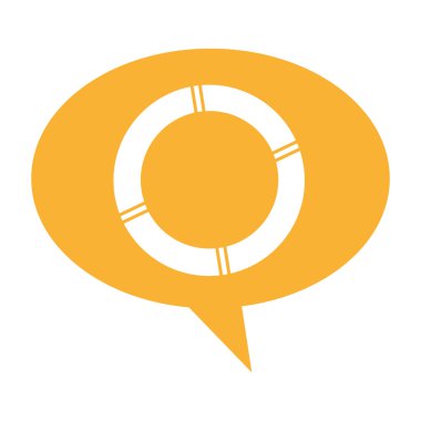 kayan nokta yaz izole simgesi