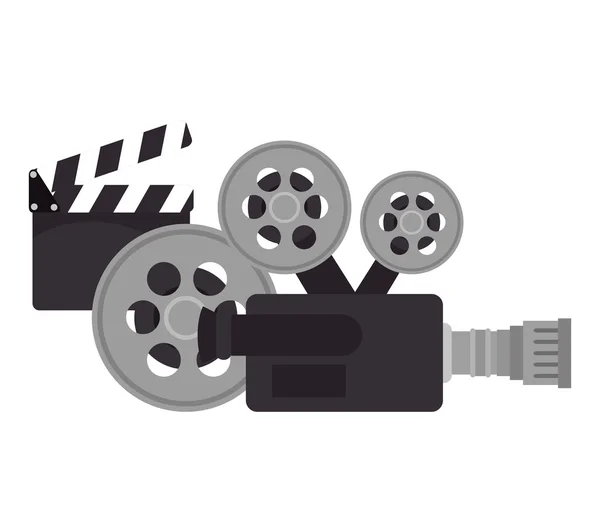 Rajzfilm mozi film fesztivál film design — Stock Vector