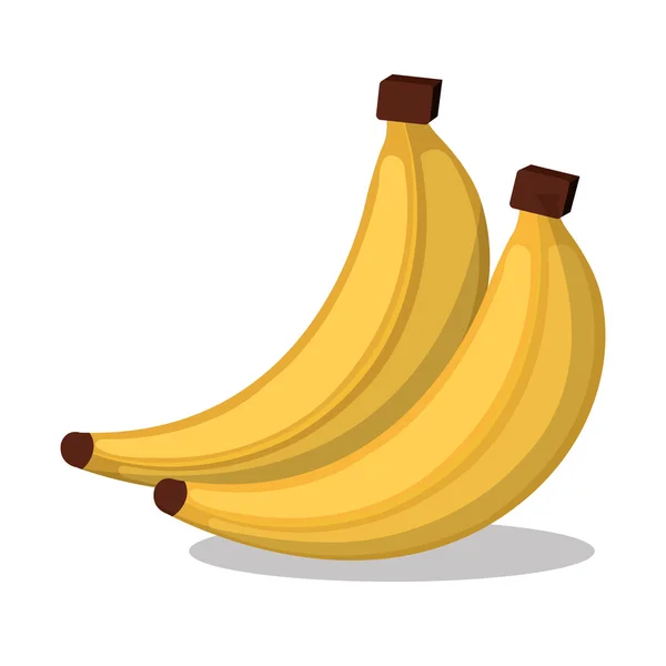 バナナのアイコン デザイン — ストックベクタ