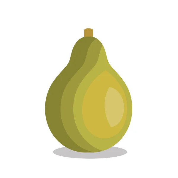 Icona pera frutta design — Vettoriale Stock