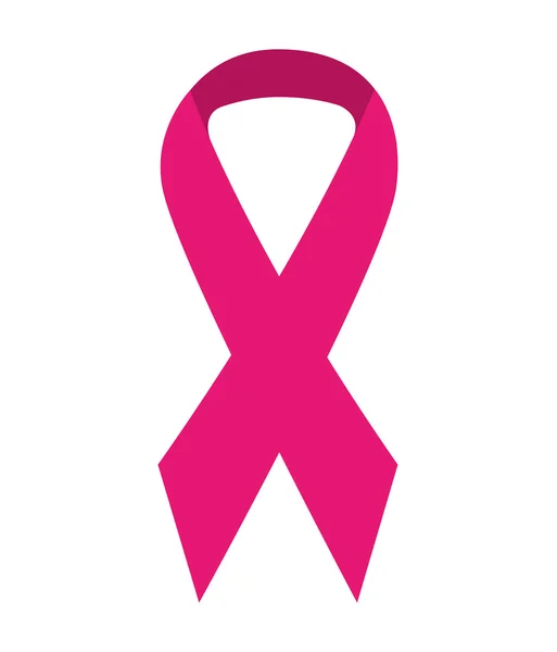 Roze lint borstkanker — Stockvector