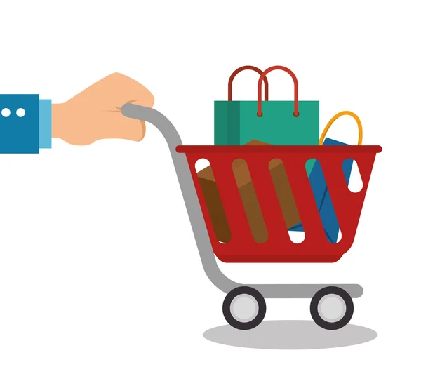 E-commerce loja de design online —  Vetores de Stock