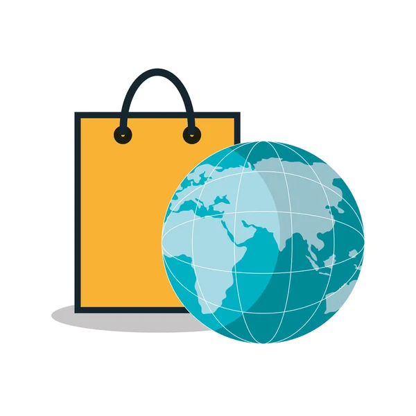 E-commerce obchod online designu — Stockový vektor