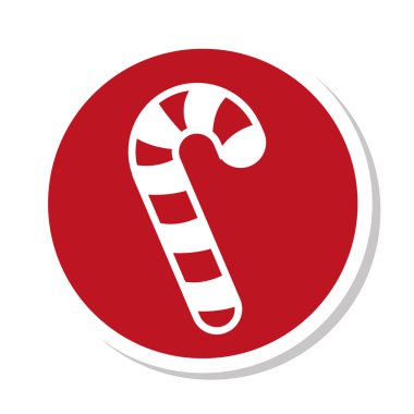 Noel dekorasyon simgesi kamışı