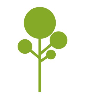 güzel çiçek Çizim izole