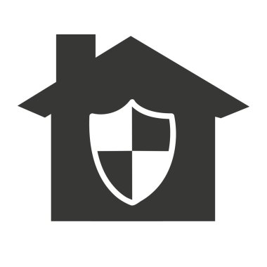 ev siluet kalkan kutsal kişilerin resmi ile