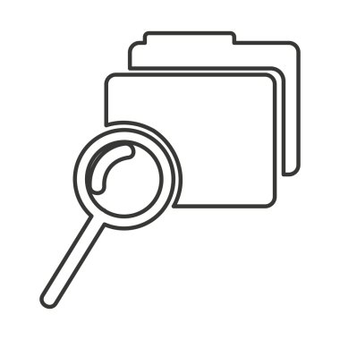 dizin dosyası belgesi izole edilmiş simge