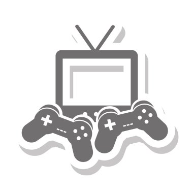 Video oyunu kontrol simgesi izole edildi