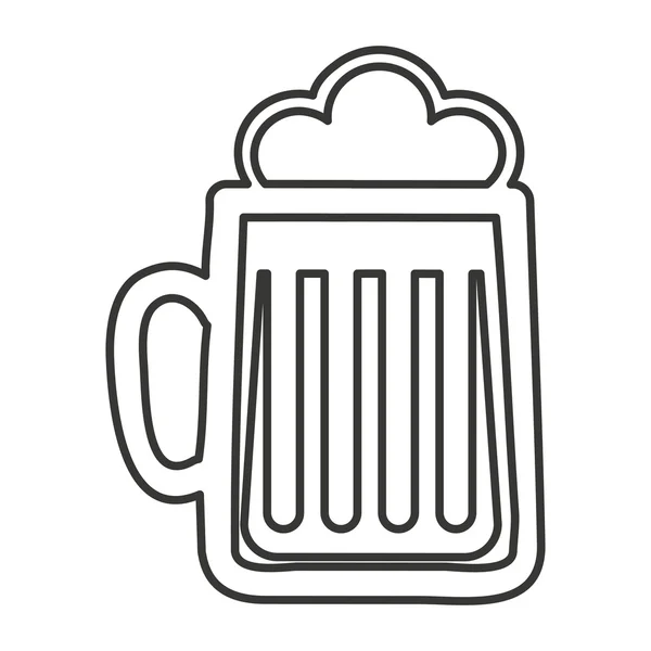 Μπύρα μπαρ ποτό απομονωμένα — Διανυσματικό Αρχείο