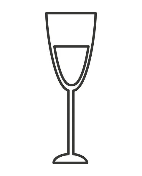 Κύπελλο γυαλιού ποτό ποτών — Διανυσματικό Αρχείο
