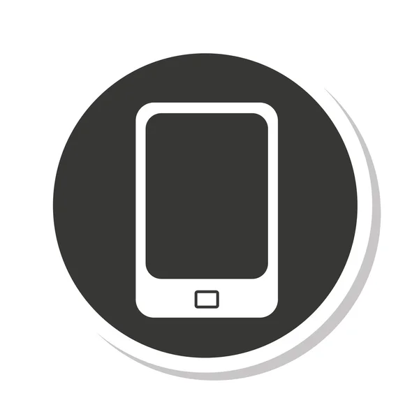 Smartphone technologie geïsoleerde pictogram — Stockvector