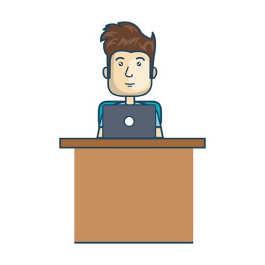 avatar adam laptop ile çalışma