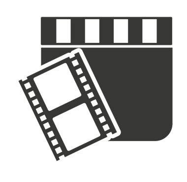 Klaket sinema simgesiyle