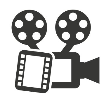 sinema simgesi ile video kamera