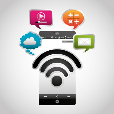 WiFi bağlantı sinyali simgeleri