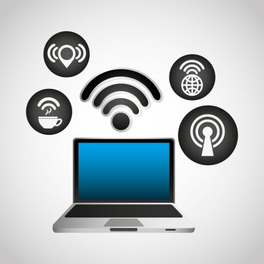 WiFi bağlantı sinyali simgeleri