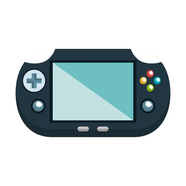 Lecteur de contrôle de jeu vidéo — Image vectorielle