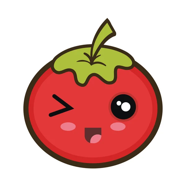 红番茄蔬菜 — 图库矢量图片