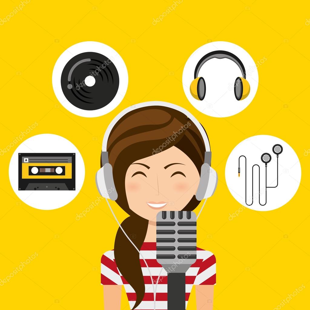 music entertainment person avatar