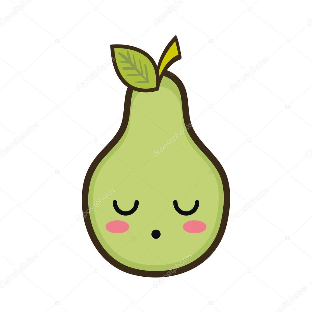 Resultado de imagen para pera kawaii