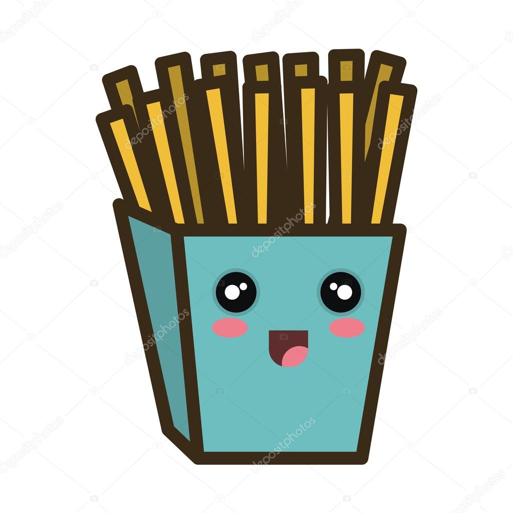 Kawaii Dessin Anime Frites Image Vectorielle Par Yupiramos C Illustration Kawaii Dessin Anime Frites Image Vectorielle Par Yupiramos C Illustration