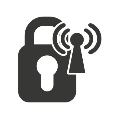 WiFi dalgalar sinyal simgesi