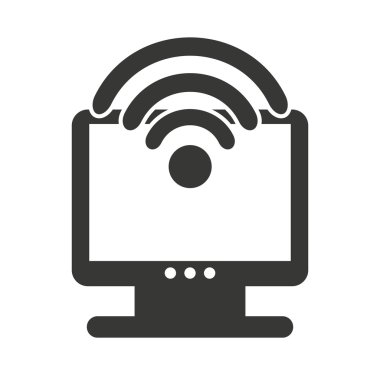 WiFi dalgalar sinyal simgesi