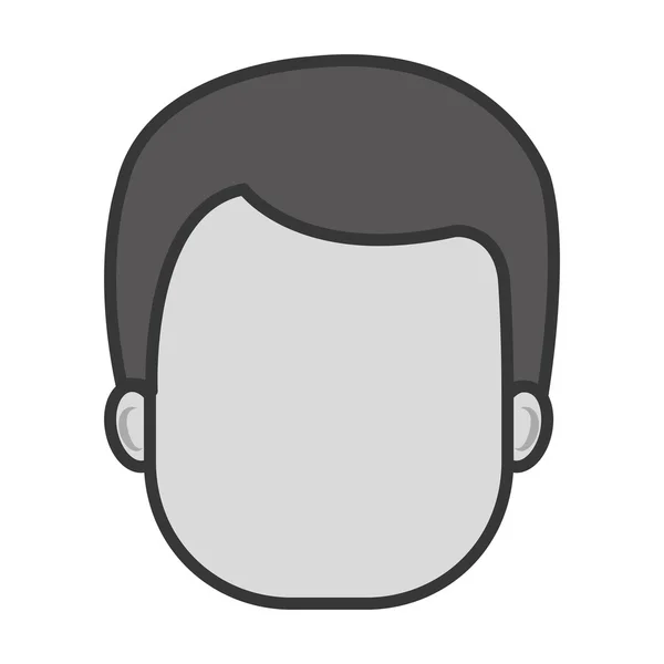 Hombre avatar dibujos animados — Vector de stock