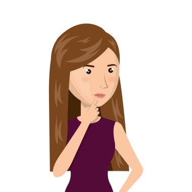 Avatar kadın karikatür