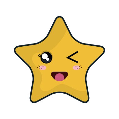 yıldız kawaii çizgi film