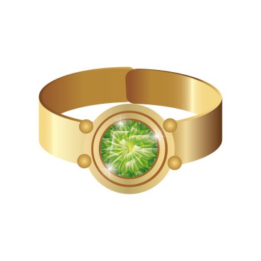 Mücevherli altın yüzük