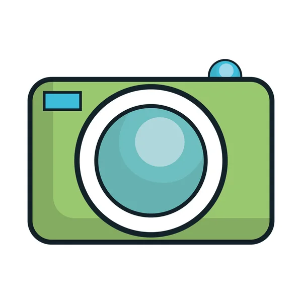 Fotografisch cameraapparaat — Stockvector