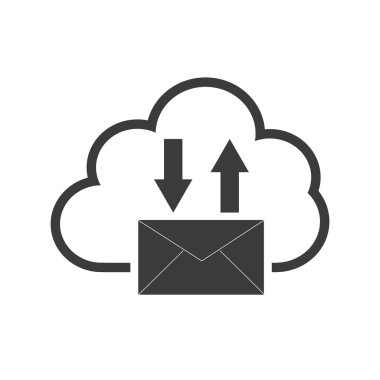 bulut bilgi işlem veri merkezi izole simgesi