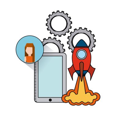 Arama Motoru Optimizasyonu düz simgeler