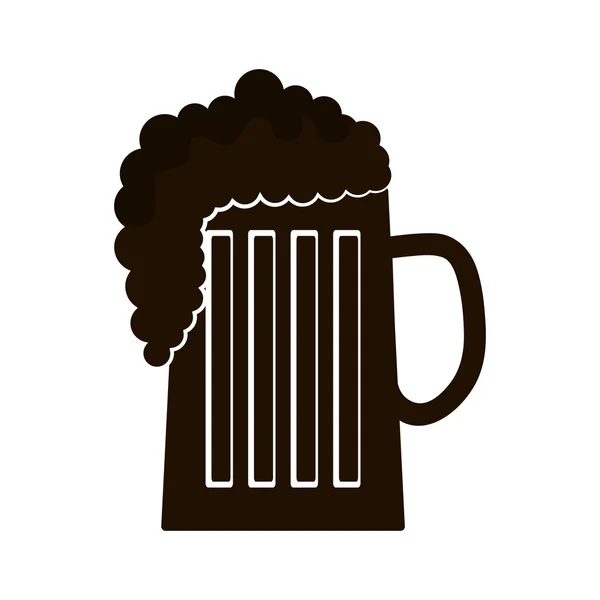 Bevanda tazza di birra — Vettoriale Stock
