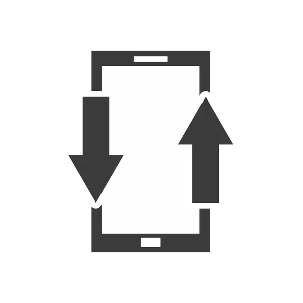 App complète pour smartphone — Image vectorielle