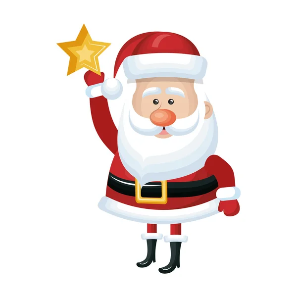 Caricatura de Santa Claus — Vector de stock