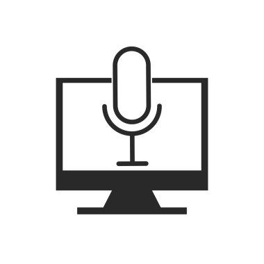 monitör bilgisayar düğme ses menüsü ile