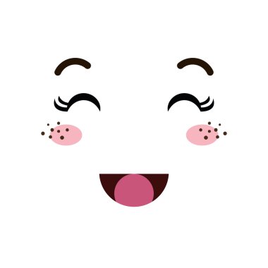 Kawaii karikatür ifade