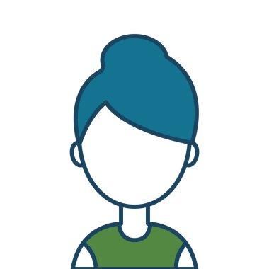 Avatar kadın karikatür