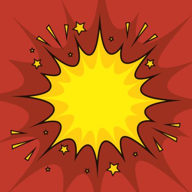 komik kabarcık pop sanat
