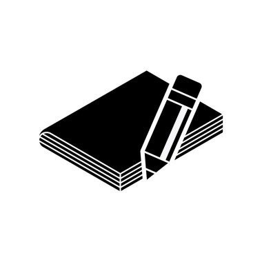 kitap kalem simgesi ile