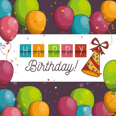 iyi ki doğdun tasarım izole