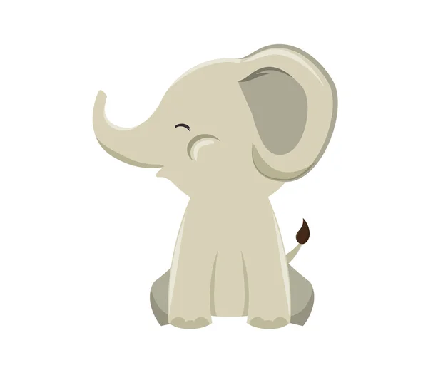 Design de elefante ícone isolado —  Vetores de Stock