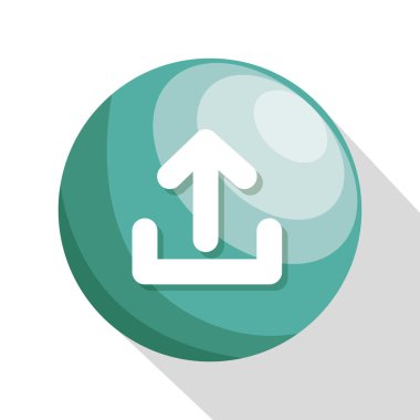 izole simgesi yükleme işlemi tasarım