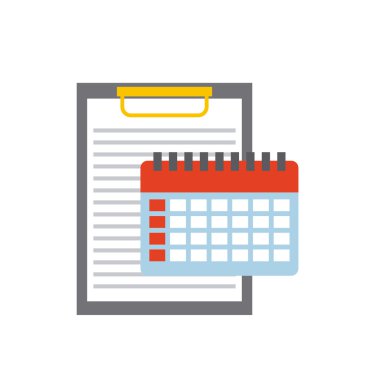 Pano belge iş simgesi