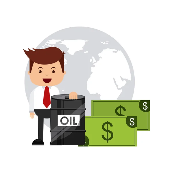 Πετρέλαιο τιμές επαγγελματική εικονίδιο — Διανυσματικό Αρχείο