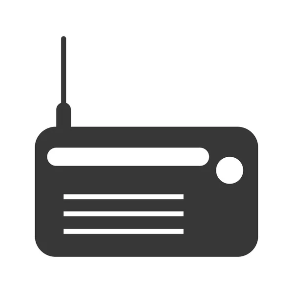 Dispositivo portátil de rádio —  Vetores de Stock